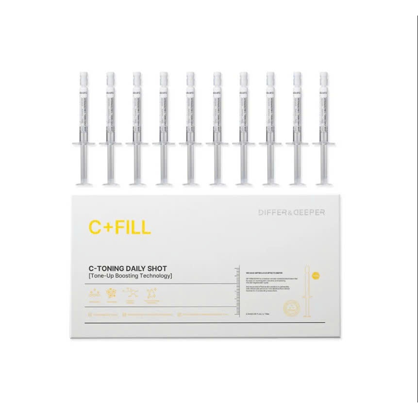 Q71_ Tinh chất làm trắng da C-Toning Daily Shot CFILL 2.5ml Differ&Deeper ( HỘP TO 10 ỐNG)