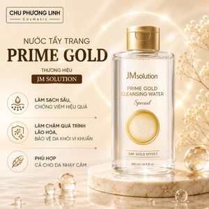 Nước Tẩy Trang JM Solution Vàng Hàn Quốc 850ml – Dưỡng Ẩm, Làm Sạch Sâu, Dịu Nhẹ Cho Da Nhạy Cảm - MP1074