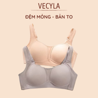 Áo lót nữ, áo lót đệm mỏng không gọng Big Size bản to A 2117 chống hằn mỡ lưng, nâng đẩy chống xệ BC_CHIC LINGERIE