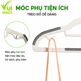 Móc Treo Quần Áo Nhựa Chống Trượt Xoay 360 Độ GD194 - Móc Nhựa Treo Quần Áo Chống Trượt Cao Cấp