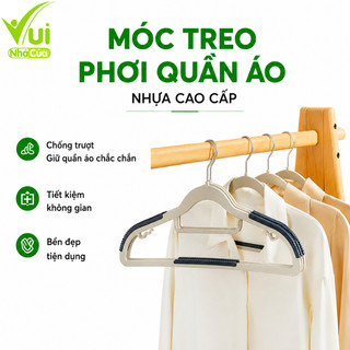 Móc Treo Quần Áo Nhựa Chống Trượt Xoay 360 Độ GD194 - Móc Nhựa Treo Quần Áo Chống Trượt Cao Cấp