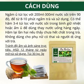 Trà Cây Rau Mương Túi Lọc Triệu  Quang 30 Túi - Trà Thảo Mộc Tự Nhiên, Thanh Mát, Dễ Uống