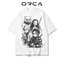 Áo thun Orca in hình Tanjiro Nezuko Zenitsu Inosuke Demon Slayer - Vải Cotton cao cấp - ORCA317