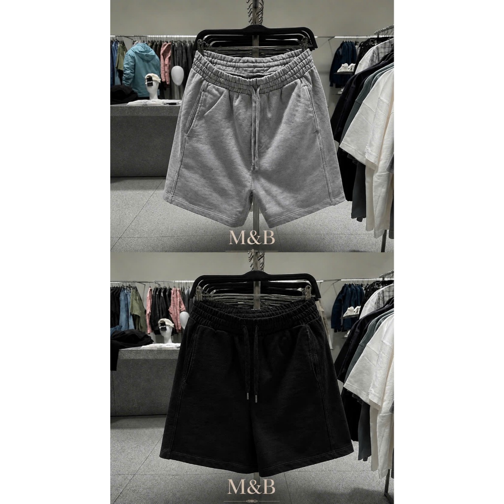 Quần Short Nỉ Nam Nỉ Chân Cua Cao Cấp Form Rộng – Quần Đùi Thể Thao Nam Co Giãn 4 Chiều, Mềm Mịn, Dễ Phối Đồ