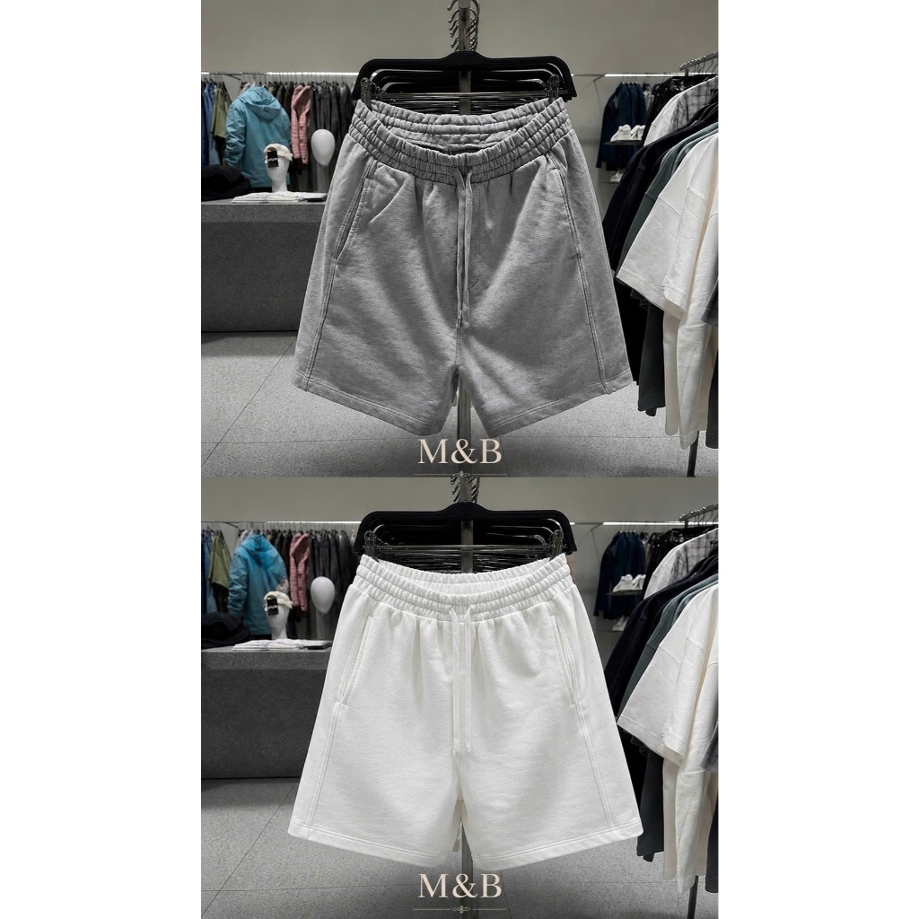 Quần Đùi Nam Basic – Nỉ COTTON, Chất Dày Dặn, Mặc Cực Thoải Mái