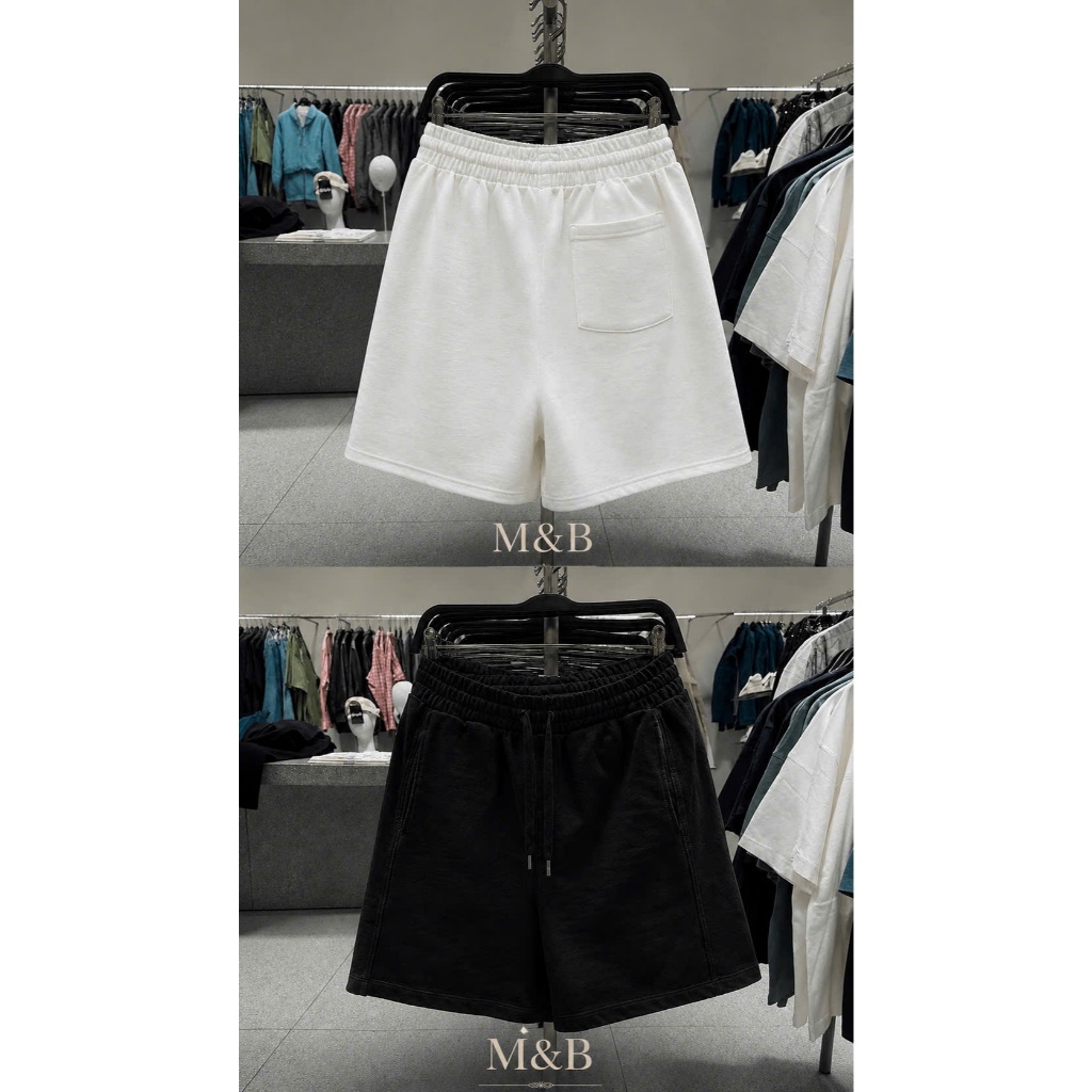 Quần Đùi Nam Basic – Nỉ COTTON, Chất Dày Dặn, Mặc Cực Thoải Mái