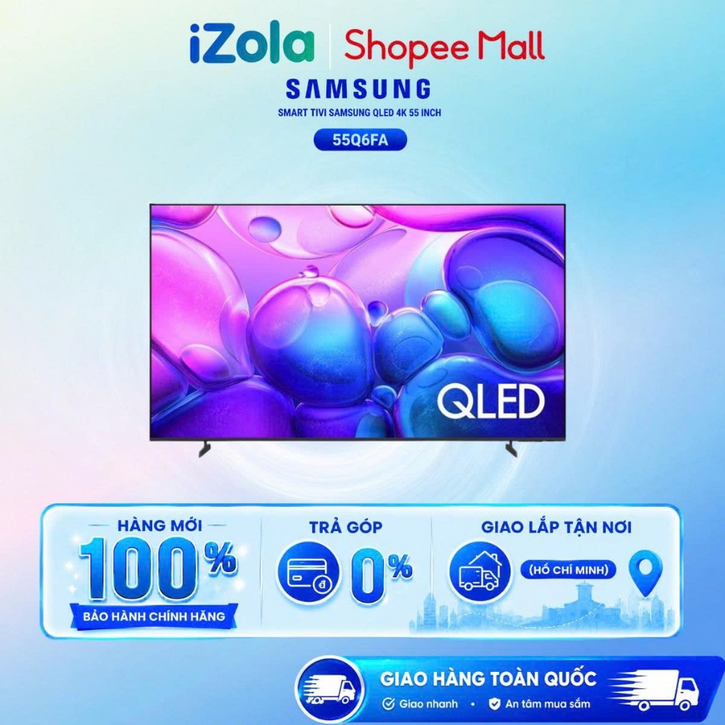 55Q6FA - Tivi Samsung 55 inch QA55Q6FA - Hàng chính hãng
