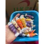 Móc Khóa Cá Bằng Len Sợi Loang Màu Ngộ Nghĩnh