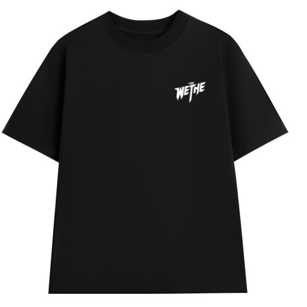 Áo Thun Unisex WETHE Phi Hành Gia / Cotton 2 Chiều Dày Dặn / Màu Trắng , Đen
