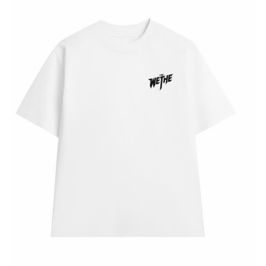 Áo Thun Unisex WETHE Phi Hành Gia / Cotton 2 Chiều Dày Dặn / Màu Trắng , Đen