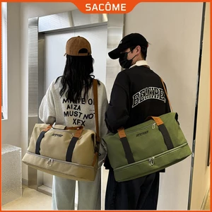 【🚀Hỏa Tốc】Túi Du Lịch Đa Năng Đi Công Tác Ngắn Ngày, Cỡ Lớn Dày Dặn, Chống Thấm Nước Chống Mài Mòn.2833