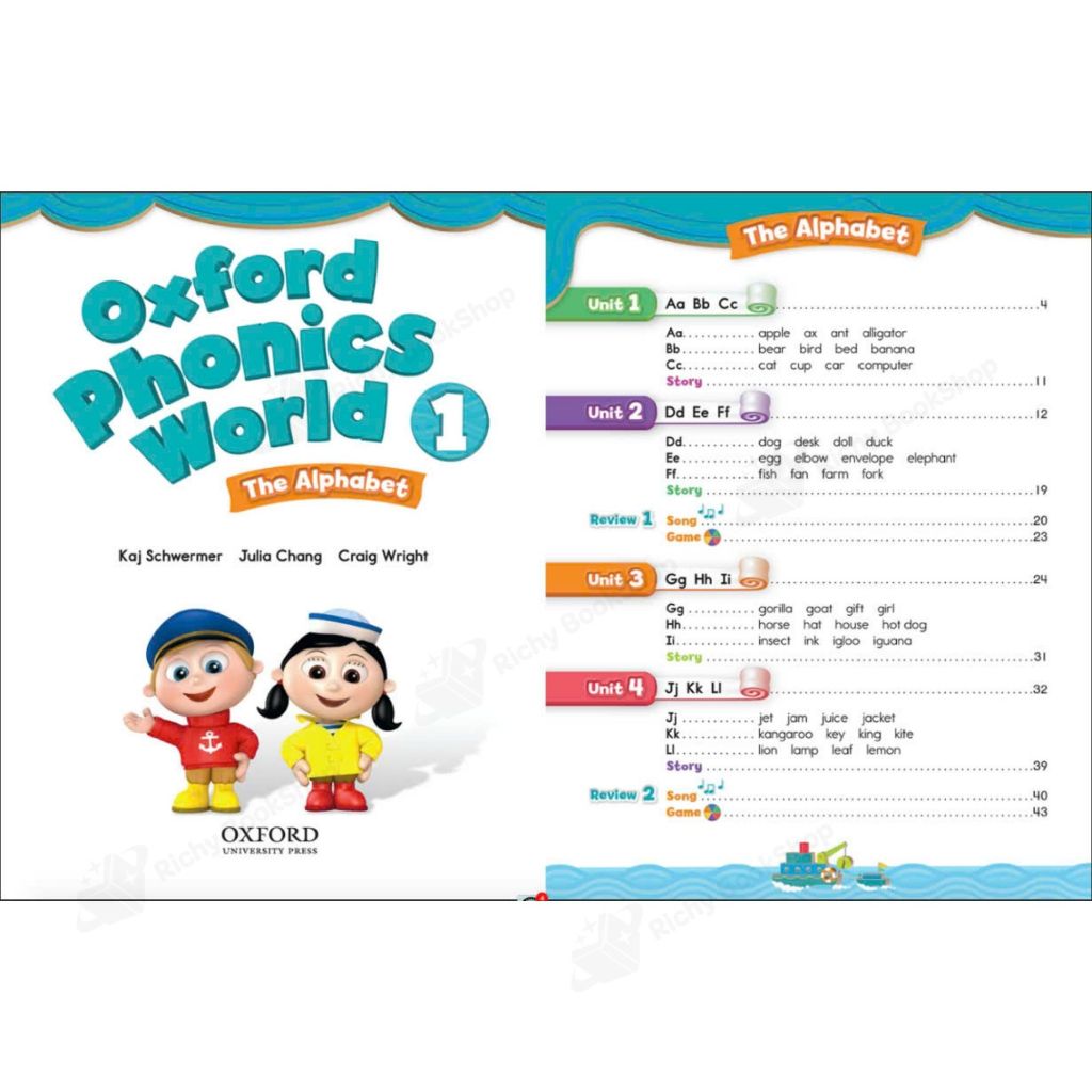Sách - Oxford Phonics World - Bộ Sách Tiếng Anh Luyện Phát Âm Chuẩn Dành Cho Bé 3+ Tuổi