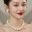 Choker Dây Chuyền Áo Dài, Dây Chuyền Áo Tấc, Vòng Cổ Cưới 1 Sợi Ngoc Trai Nhân Tạo 16mm - DAISYN