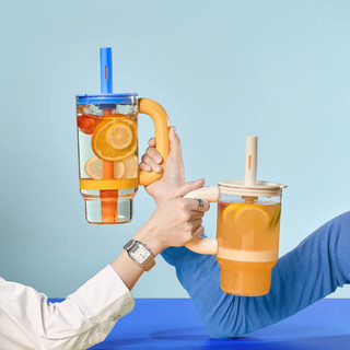 Bình Nước Nhựa Tritan ChakoLab BABA Có Ngăn Lọc Trà, Dung Tích 960ml, 1180ml, Lifestyle Văn Phòng