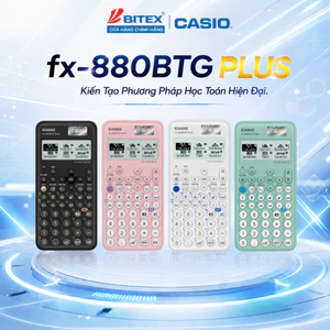Máy Tính Khoa Học Casio fx-880BTG PLUS - Phiên Bản Nâng Cấp Đột Phá, Hàng Chính Hãng Phân Phối Bitex