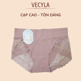 Quần Lót Nữ 8889 Gen Bụng Cạp Lưng Cao Ôm Bụng Nâng Mông, Quần Chíp Nữ Chất Cotton Phối Ren Loại 1