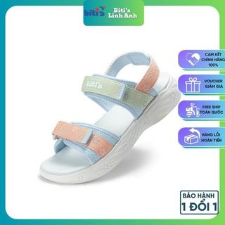Sandal Biti's Teen Nữ 2 Màu BEG002400 ( XANH DƯƠNG LỢT, XÁM)
