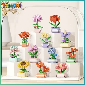 Đồ Chơi Lắp Ráp Cây Hoa & Sen Đá Mini | Đồ Chơi Quà Tặng Trang Trí Ý Nghĩa | Tomoni Kids