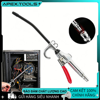 Dụng cụ khí nén xịt hơi Chrome không gỉ A-09 TAIWAN 187PSI