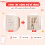 Phụ Kiện Chuyển Đổi Quây Thành Kệ BabyHome NC02 Gồm Kẹp Chữ T Và Vải Bọc Kệ, Phụ Kiện Lắp Kệ Đa Năng Cho Bé