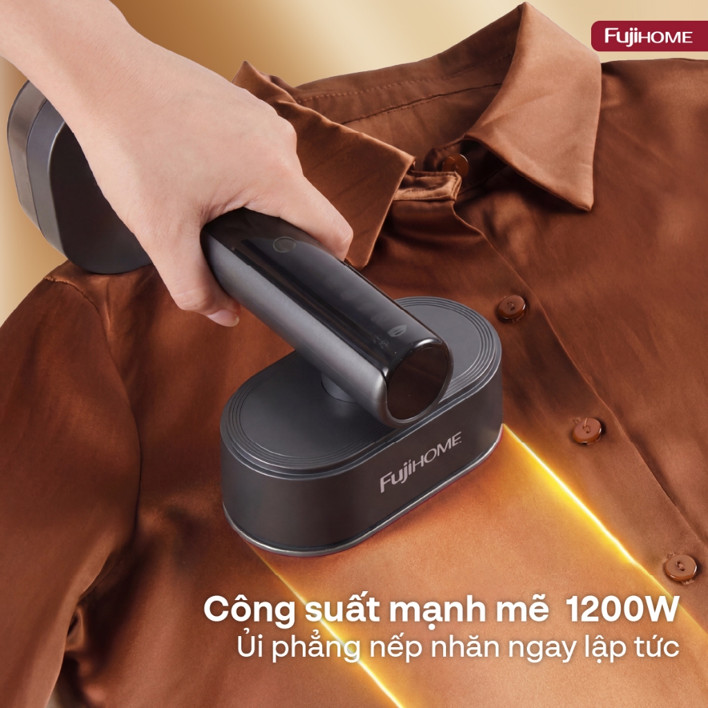 Bàn là hơi nước cầm tay nhỏ gọn tiện dụng SI716B Nhập Khẩu FUJIHOME 1200W 6 chế độ ủi siêu nhanh