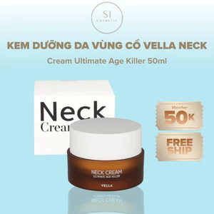 Kem Dưỡng Da Vùng Cổ Vella Neck Cream Ultimate Age Killer 50ml Chính Hãng Si Cosmetic