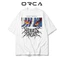 Áo thun Orca in hình Akaza Demon Slayer - Vải Cotton cao cấp - ORCA333