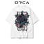 Áo thun Orca in hình Akaza Demon Slayer - Vải Cotton cao cấp - ORCA334