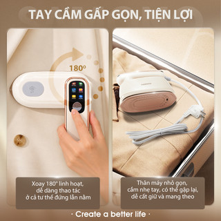 (BH 1 năm) Bàn ủi hơi nước cầm tay SAMONO SW-GSG200 2in1 phù hợp cho mọi loại vải bàn là cầm tay dung tích lớn