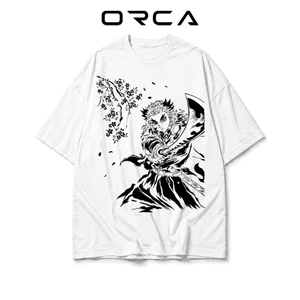 Áo thun Orca in hình Rengoku Kyoujuro Demon Slayer - Vải Cotton cao cấp - ORCA338