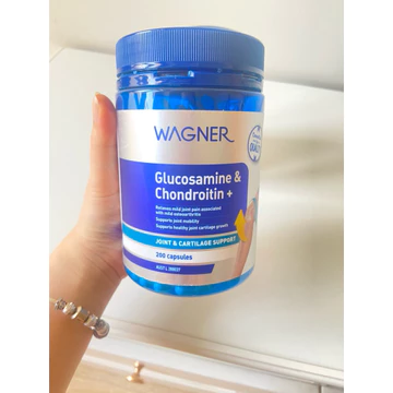 (Hàng Úc) (Date mới 2029) Viên uống hỗ trợ xương khớp Wagner Glucosamine & Chondroitin 200 viên