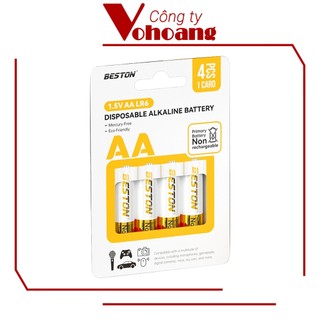 Hộp 48 Pin tiểu Beston AA chống chảy Alkaline thế hệ mới, thời gian sử dụng lâu hơn