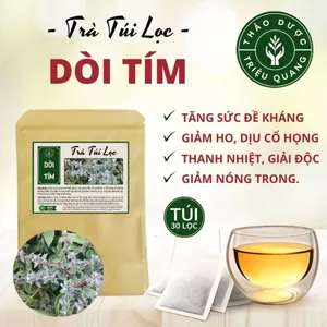 Trà Túi Lọc Cây Dòi Tím - Bổ Phổi, Bí Quyết Cho Lá Phổi Khỏe Mạnh - Triệu Quang 30 Lọc
