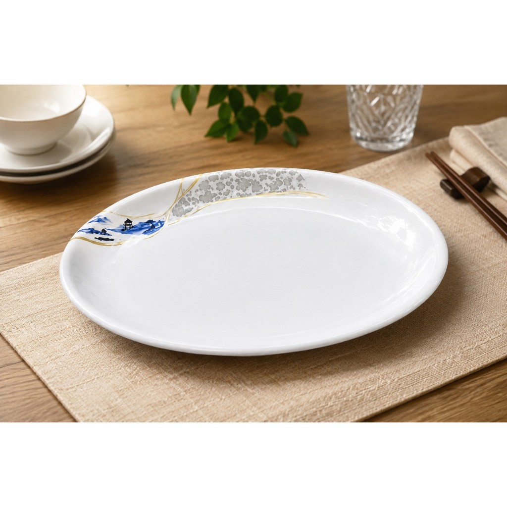 ĐĨA  SOÀI 300-14  MELAMINE A8 CAO CẤP – PHONG CÁCH PHƯƠNG ĐÔNG SANG TRỌNG