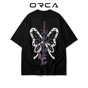 Áo thun Orca in hình Kochou Shinobu Demon Slayer - Vải Cotton cao cấp - ORCA345