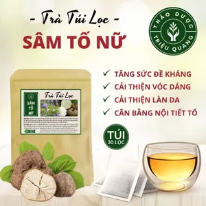 Trà Sâm Tố Nữ Túi Lọc - Nở Ngực, Giảm Nám, Cải Thiện Sinh Lý Nữ - Triệu Quang 30 Lọc