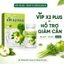 Giảm Cân Vip X2 Plus Hộp 30 Viên Giảm Cân Cấp Tốc Đào Thải Mỡ Thừa 3-5kg Sau 1 Liệu Trình