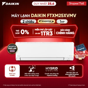 Điều hòa Daikin Inverter Cao Cấp 2 chiều FTXM25XVMV 1HP (9.000BTU)