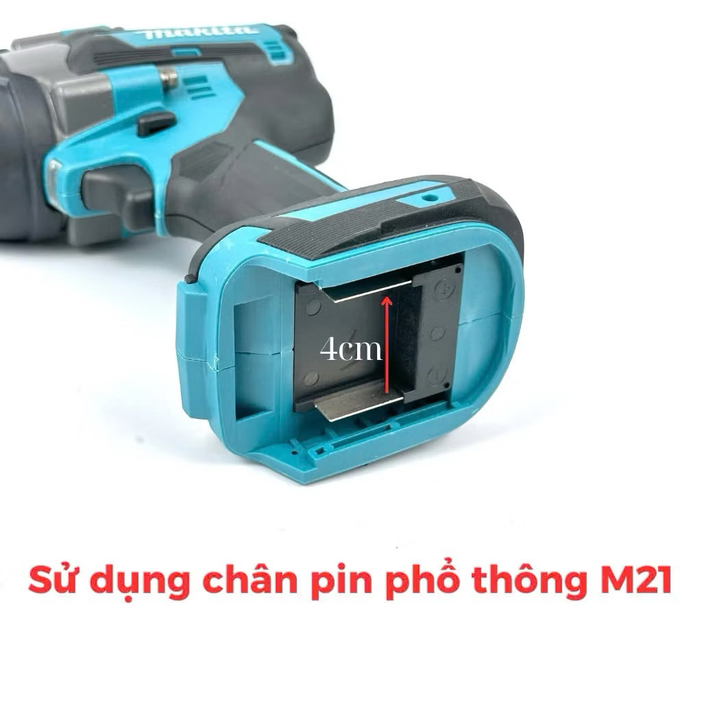 Thân máy siết bulong dùng pin lực siết khủng 2200NM Động cơ không chổi than siêu khoẻ