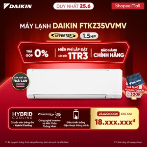 Điều Hòa Inverter 1 chiều Cao Cấp FTKZ35VVMV - 1.5HP 12000TBU