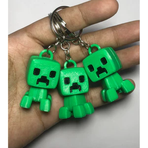 Móc khóa Creeper | Móc khóa In 3D Minecraft