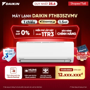 Điều hòa Daikin 1 chiều Inverter 1.5HP FTHB35ZVMV 12.000BTU - tính năng sưởi nhẹ