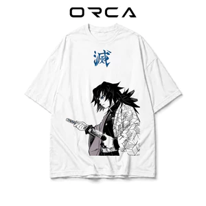 Áo thun Orca in hình Tomioka Giyuu Demon Slayer - Vải Cotton cao cấp - ORCA349