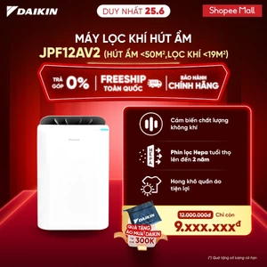 Máy lọc không khí hút ẩm DAIKIN JPF12AV2