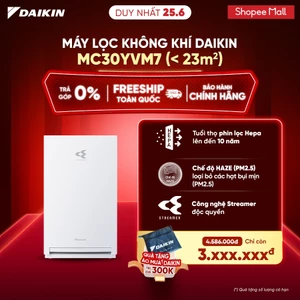 Máy lọc không khí Daikin MC30YVM7 - Diện tích sử dụng 23m2