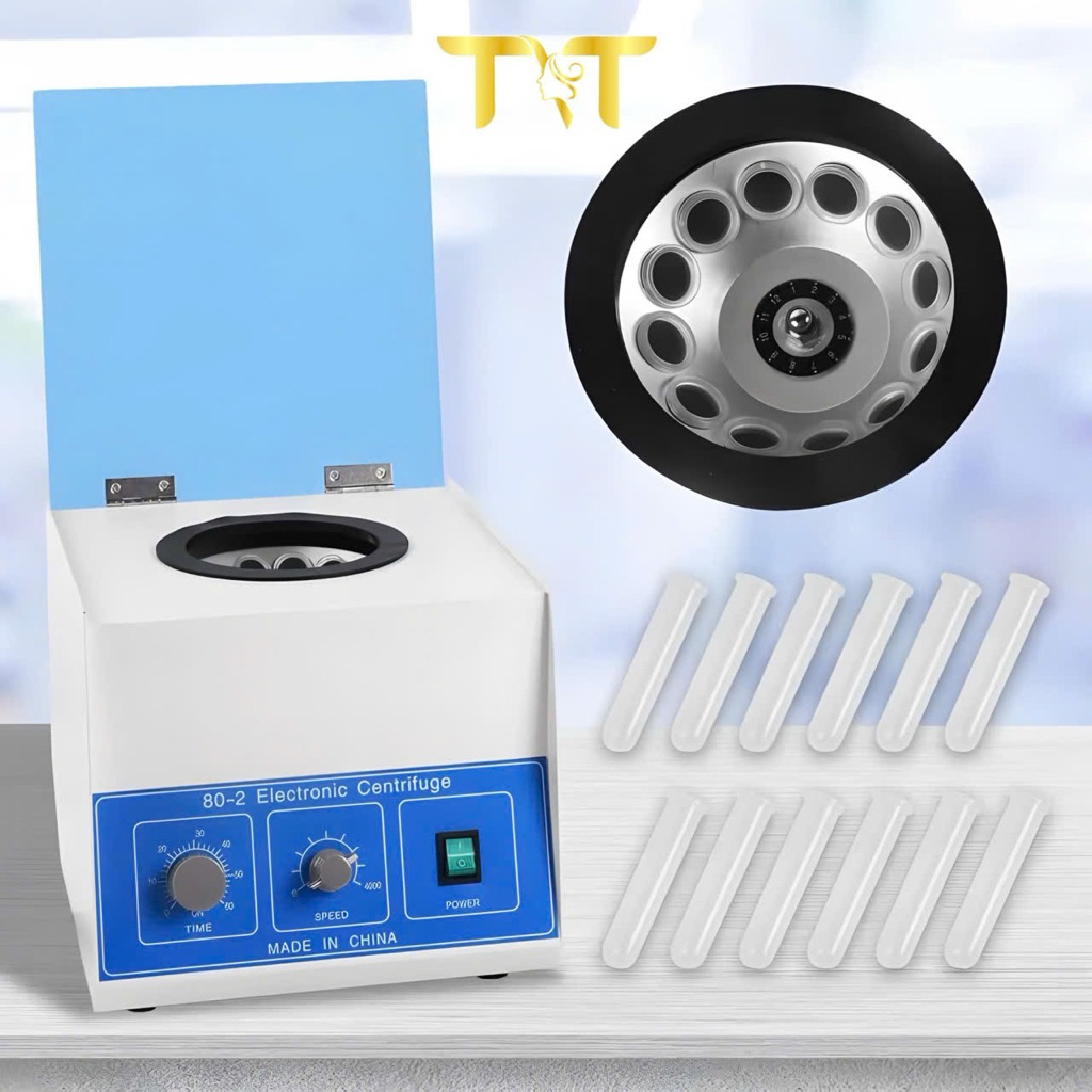 MÁY LY TÂM 6 ỐNG & 12 ỐNG PRP – TÁCH HUYẾT TƯƠNG , HỖ TRỢ TRẺ HÓA DA, CẤY PRP CHUYÊN NGHIỆP