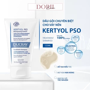 Ducray Dầu Gội Ngăn Ngừa Gàu Mảng Ducray Kertyol PSO 125ml tặng khăn giấy
