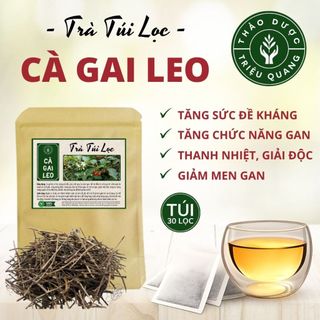 Trà Cà Gai Leo Túi Lọc - Mát Gan, Thanh Nhiệt - Triệu Quang Túi 30 Lọc