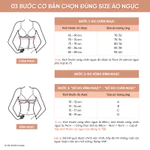 [TOP ÁO LÓT SỢI TRE MÙA HÈ] áo ngực nữ bamboo cao cấp mút mỏng không gọng, lưng chữ U 2 lớp gom gọn | CORÈLE 30138A — ảnh 6