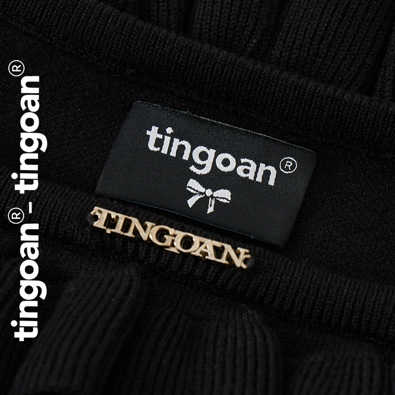 [KOL] TINGOAN® - Áo len xù trễ vai ngang phối bèo XING XING TOP | BigBuy360 - bigbuy360.vn